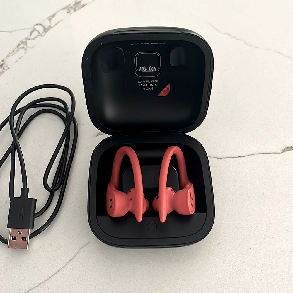 Powerbeats Pro (Beats by Dre) red water-resistant headphones